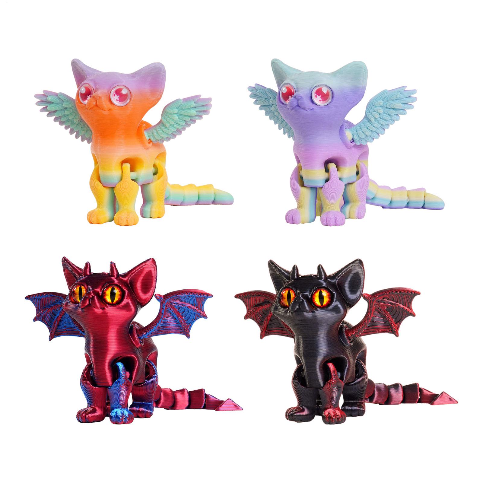 3D Printing Action Figure - Figur Hewan Kucing 3D Printing, Figur