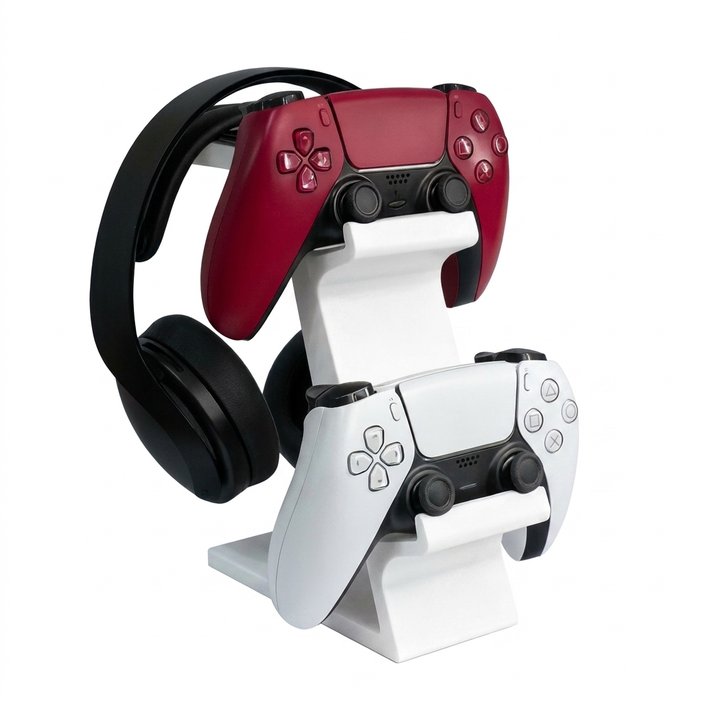 3D Printing Xbox Controller - Stand Terintegrasi Headphone dan Pengontrol Game