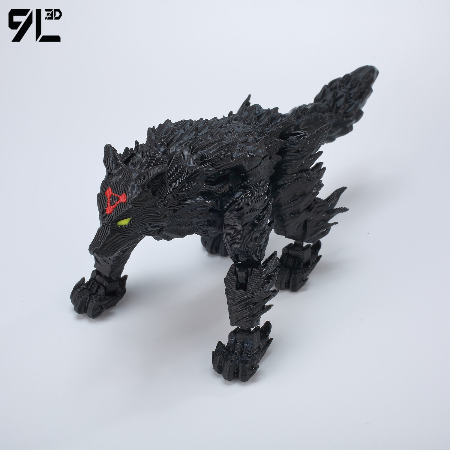 3D Printing Action Figure - 9L3D Lucky13 Dummy13 Mainan Figur Aksi