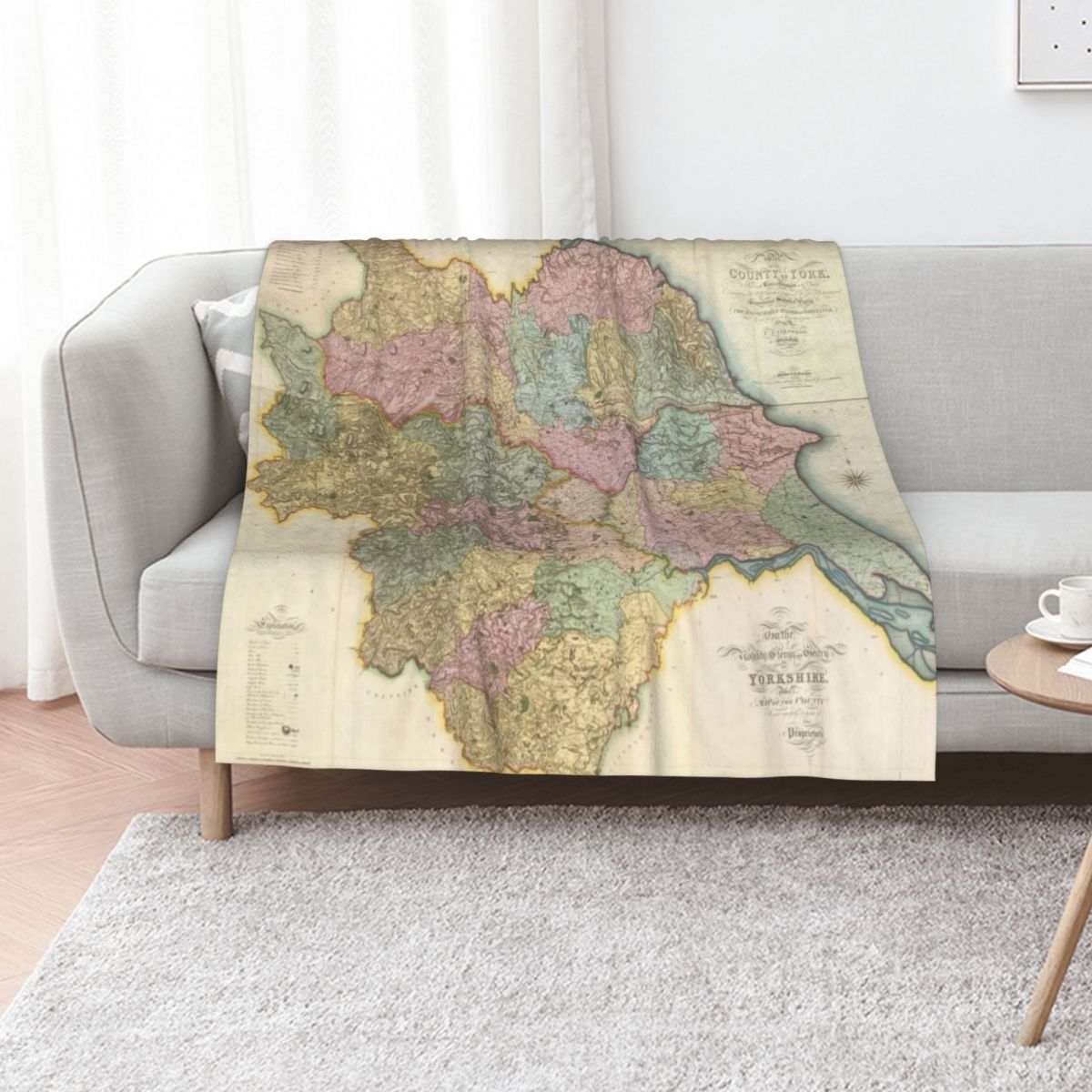 3D Printing Yorkshire - Yorkshire: Negara milik Tuhan. Selimut Vintage