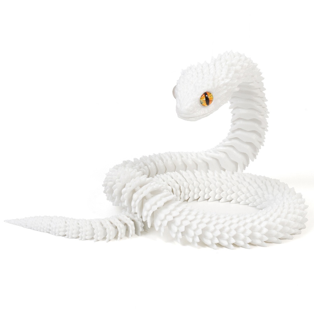 3D Printing Simulator - Ornamen Ular Simulasi 3D Realistis Multiwarna