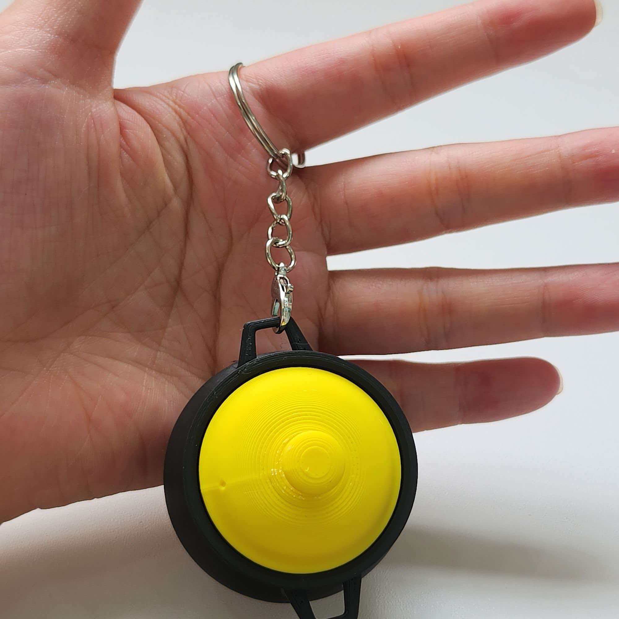 3D Printing Gif - Gantungan Kunci Fidget Clicker 3D Baru,