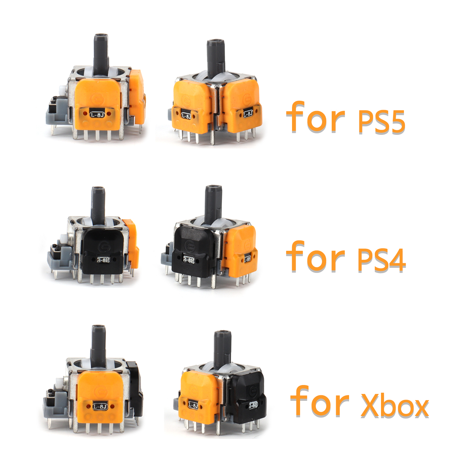 3D Printing Xbox Controller - 2 Buah Joystick Efek Hall Pengganti