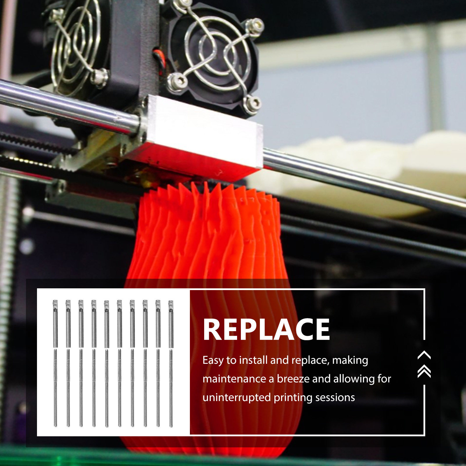1Set Kit Aksesori Ujung Pena P - 3D Printing Result ulasan dan harga