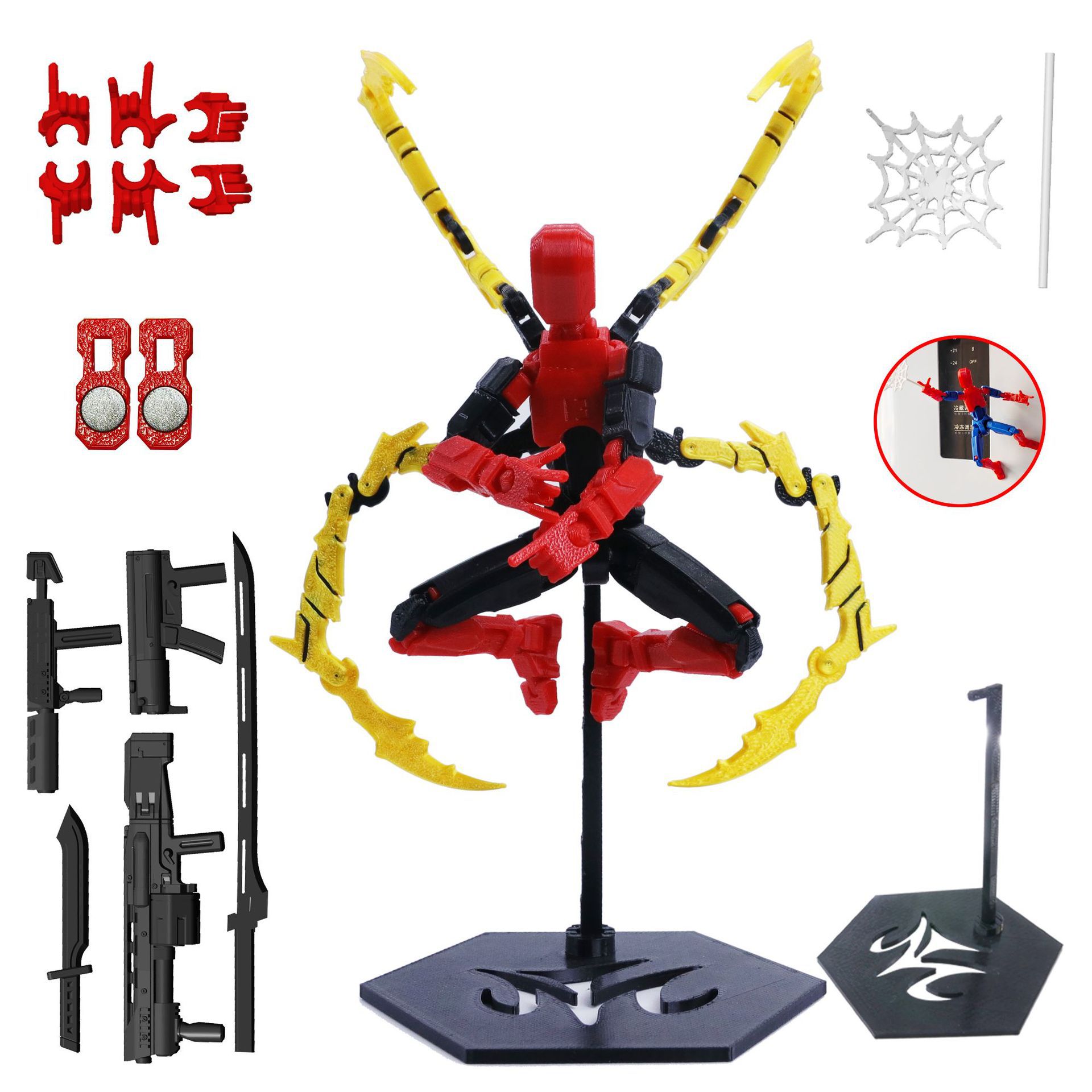 Mainan Model Robot Cetak 3D de - 3D Printing Action Figure ulasan dan harga