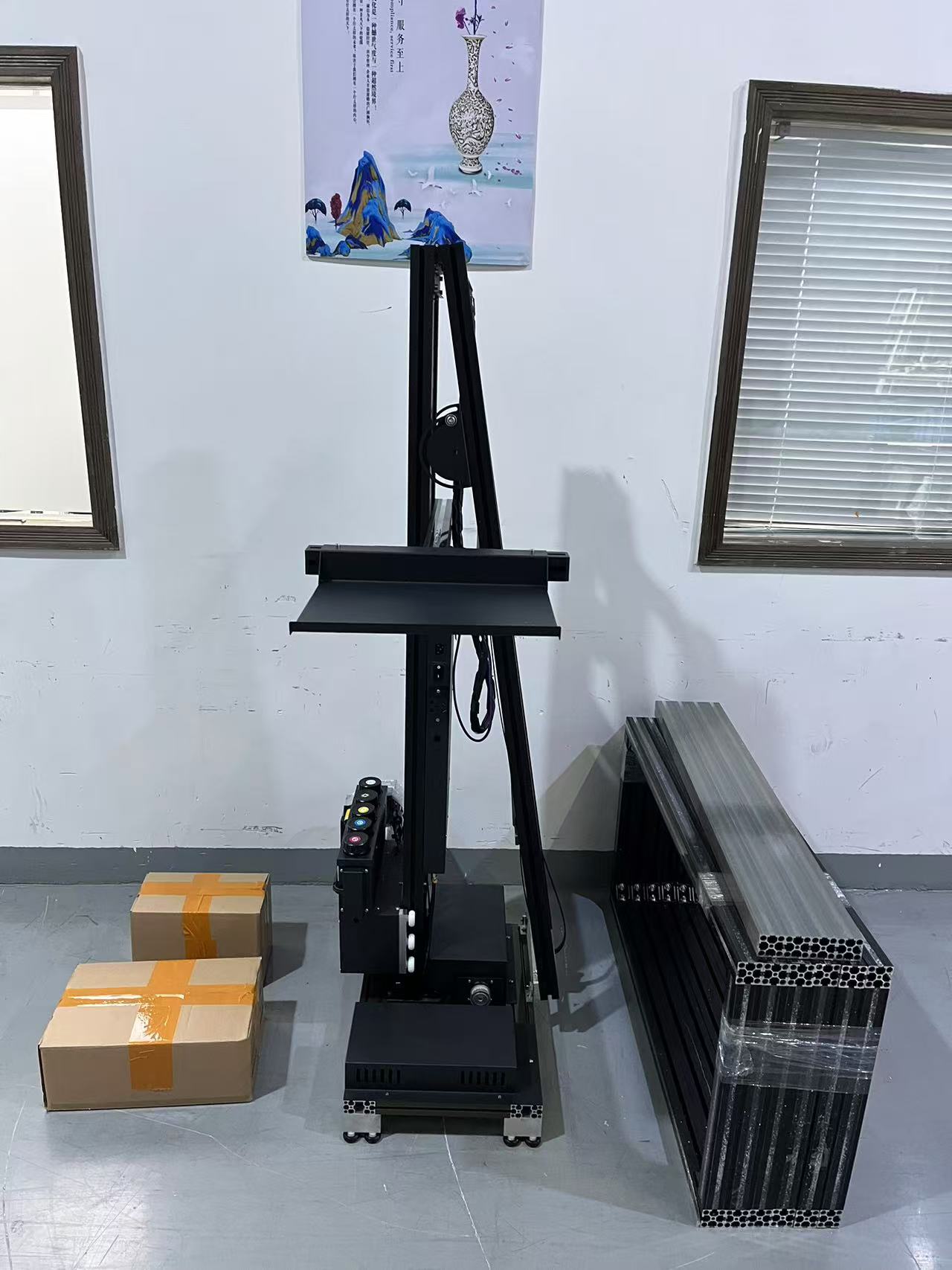 Mesin Pengecat Dinding Otomati - 3D Printing Wall ulasan dan harga