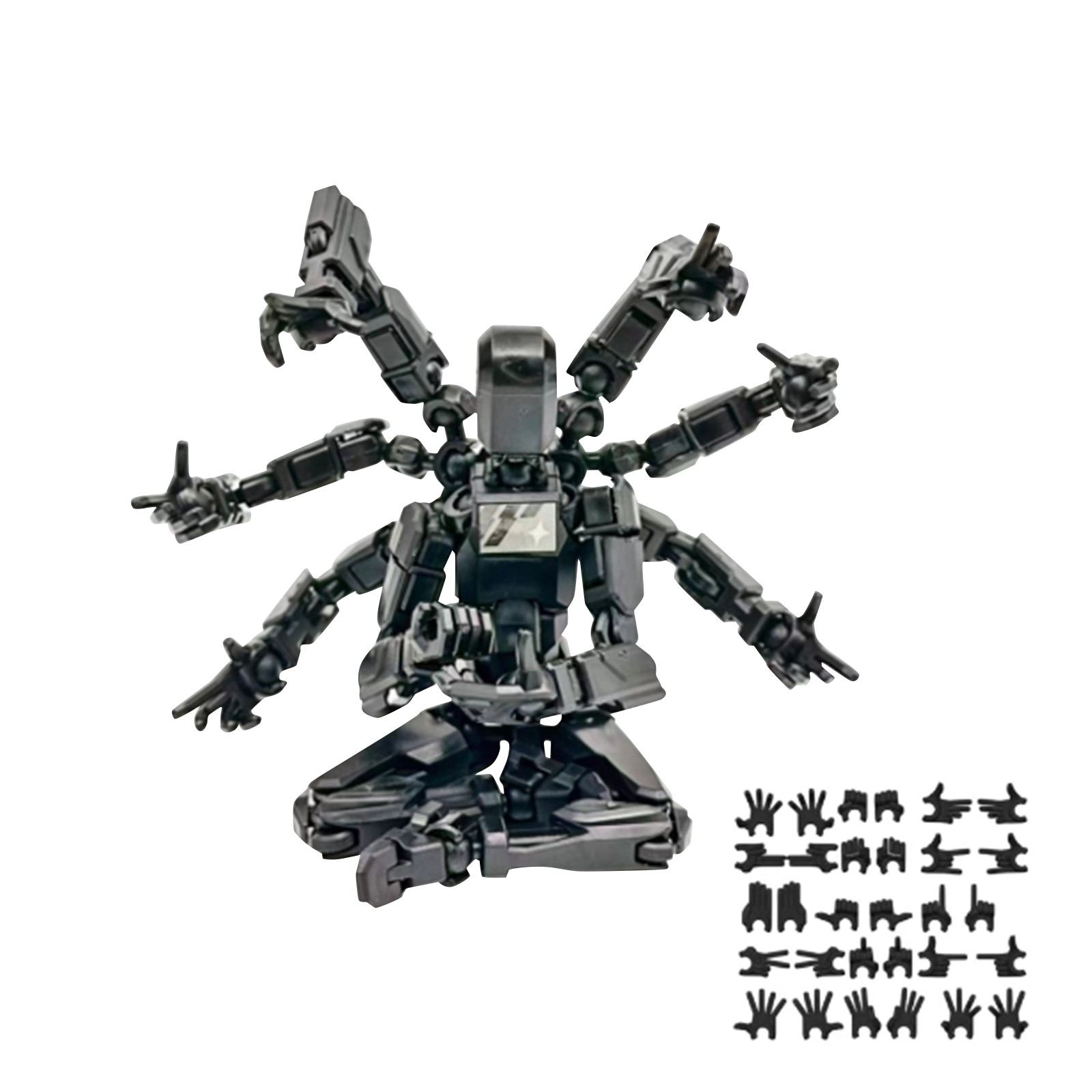 Robot pembentuk dapat digerakk - 3D Printing Action Figure ulasan dan harga