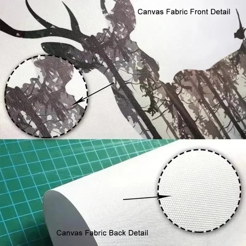 Lukisan Minyak Abstrak Kanvas  - 3D Printing Wall ulasan dan harga