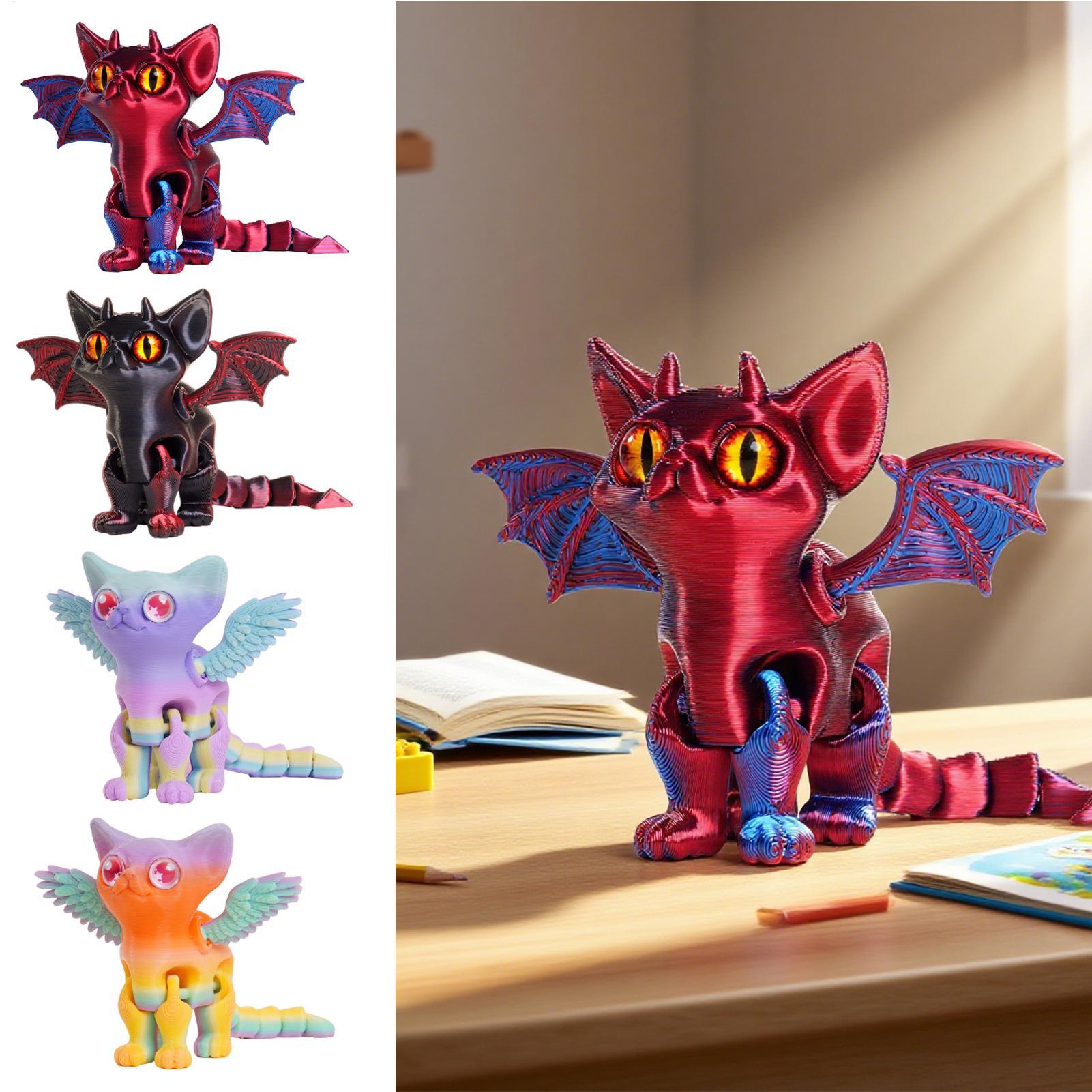 Figur Hewan Kucing 3D Printing - 3D Printing Action Figure ulasan dan harga
