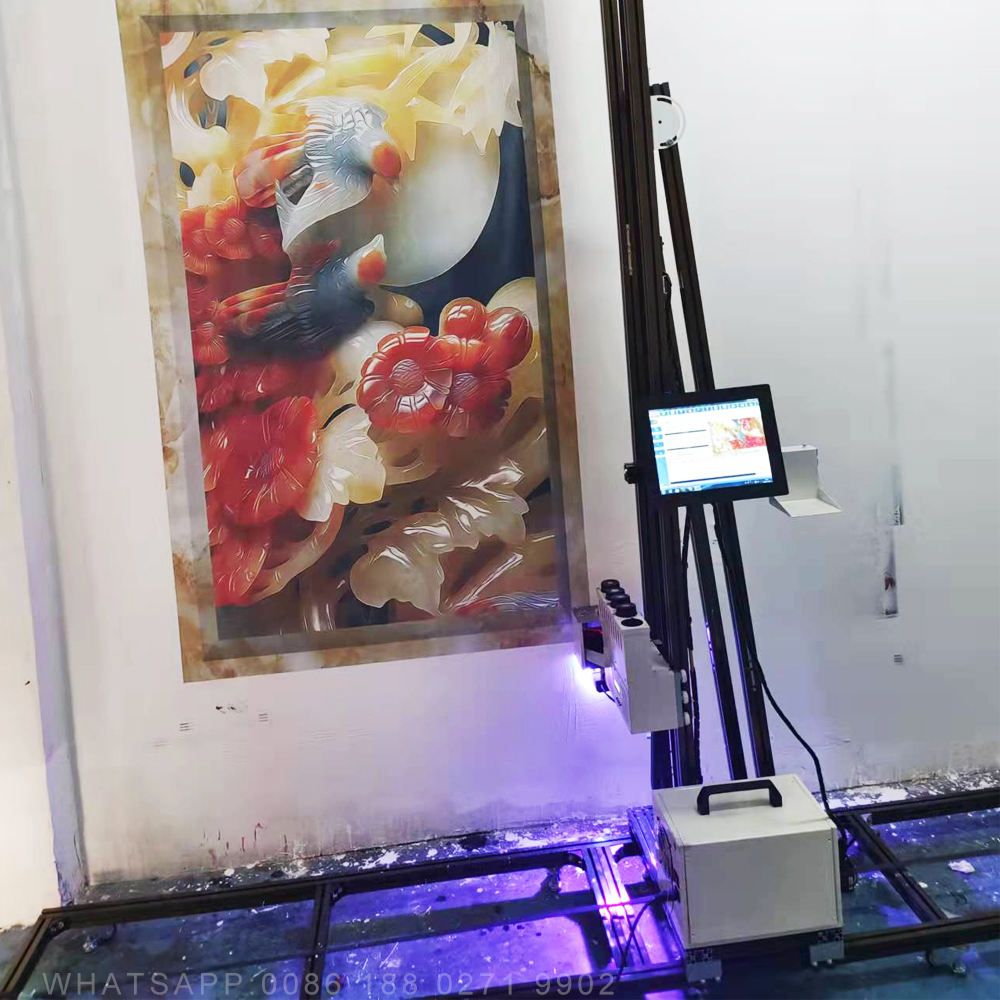 Mesin Cetak Dinding Inkjet 3D  - 3D Printing Wall ulasan dan harga