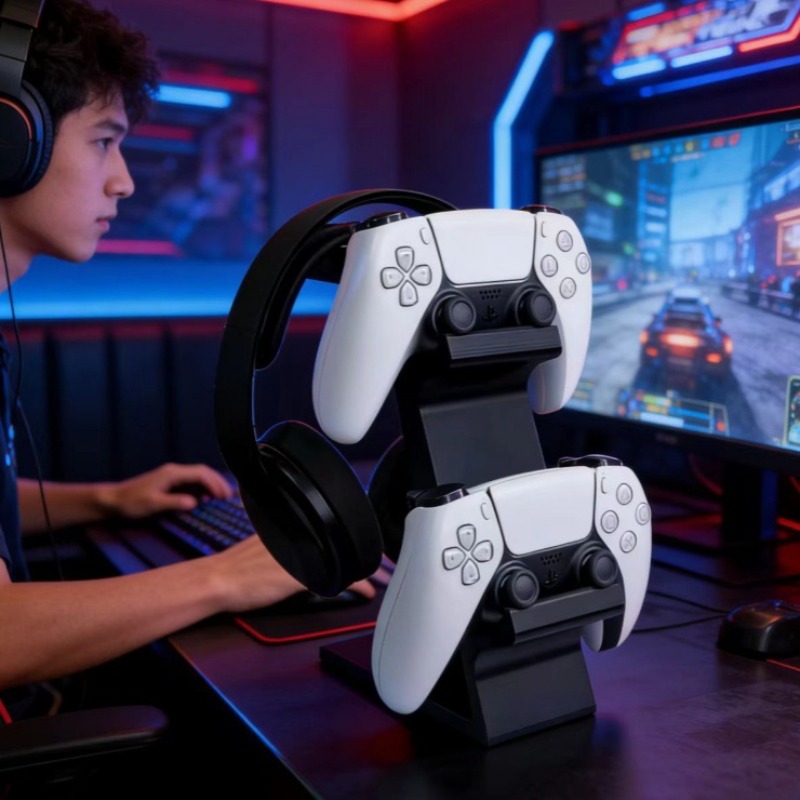 Stand Terintegrasi Headphone d - 3D Printing Xbox Controller ulasan dan harga
