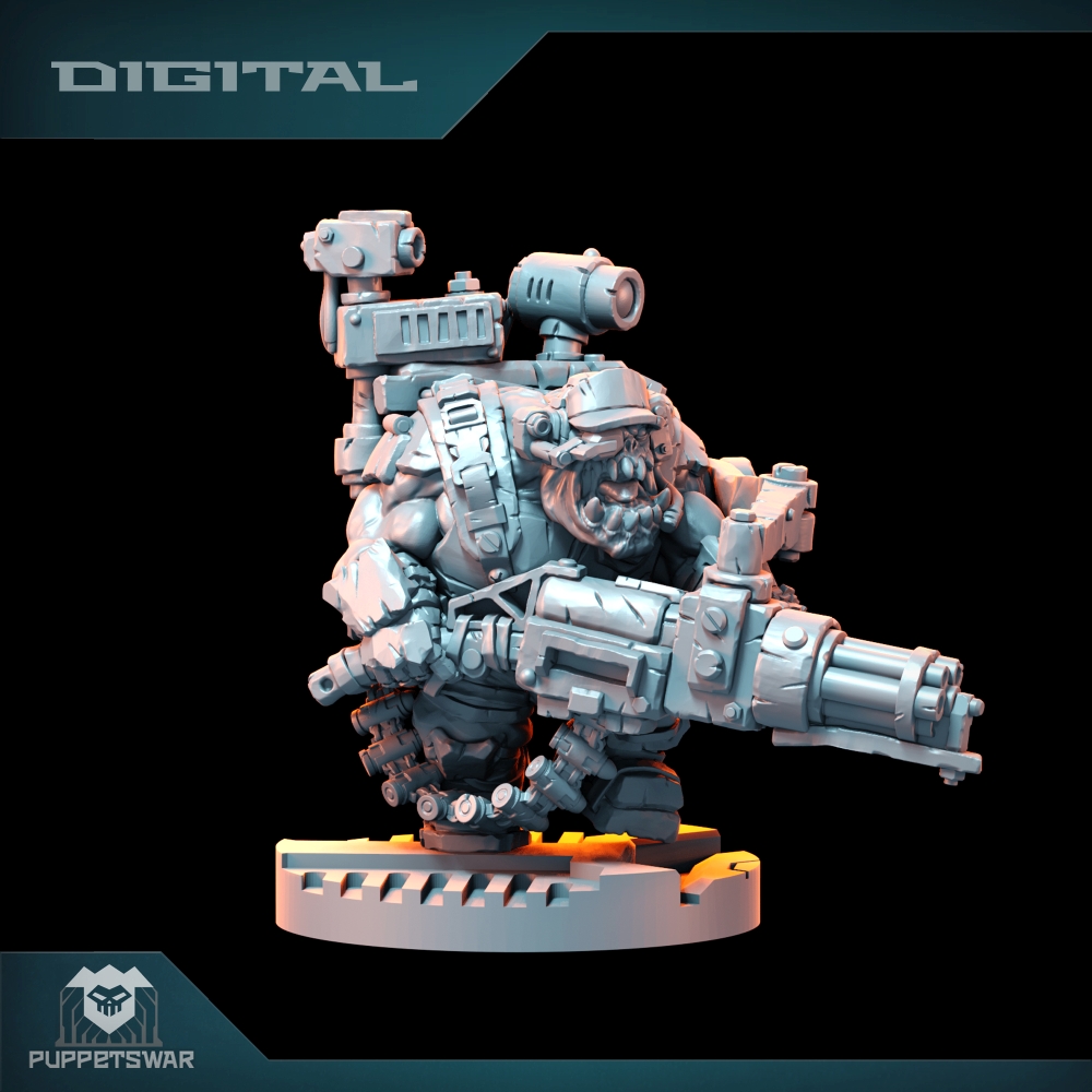Pasukan Orc Ultimate Badasses, - 3D Printing Action Figure ulasan dan harga