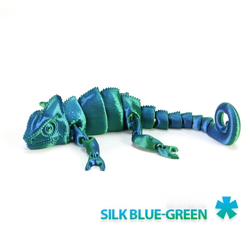 Fashion 3D Cetak Naga Bunglon  - 3D Printing Lizard ulasan dan harga
