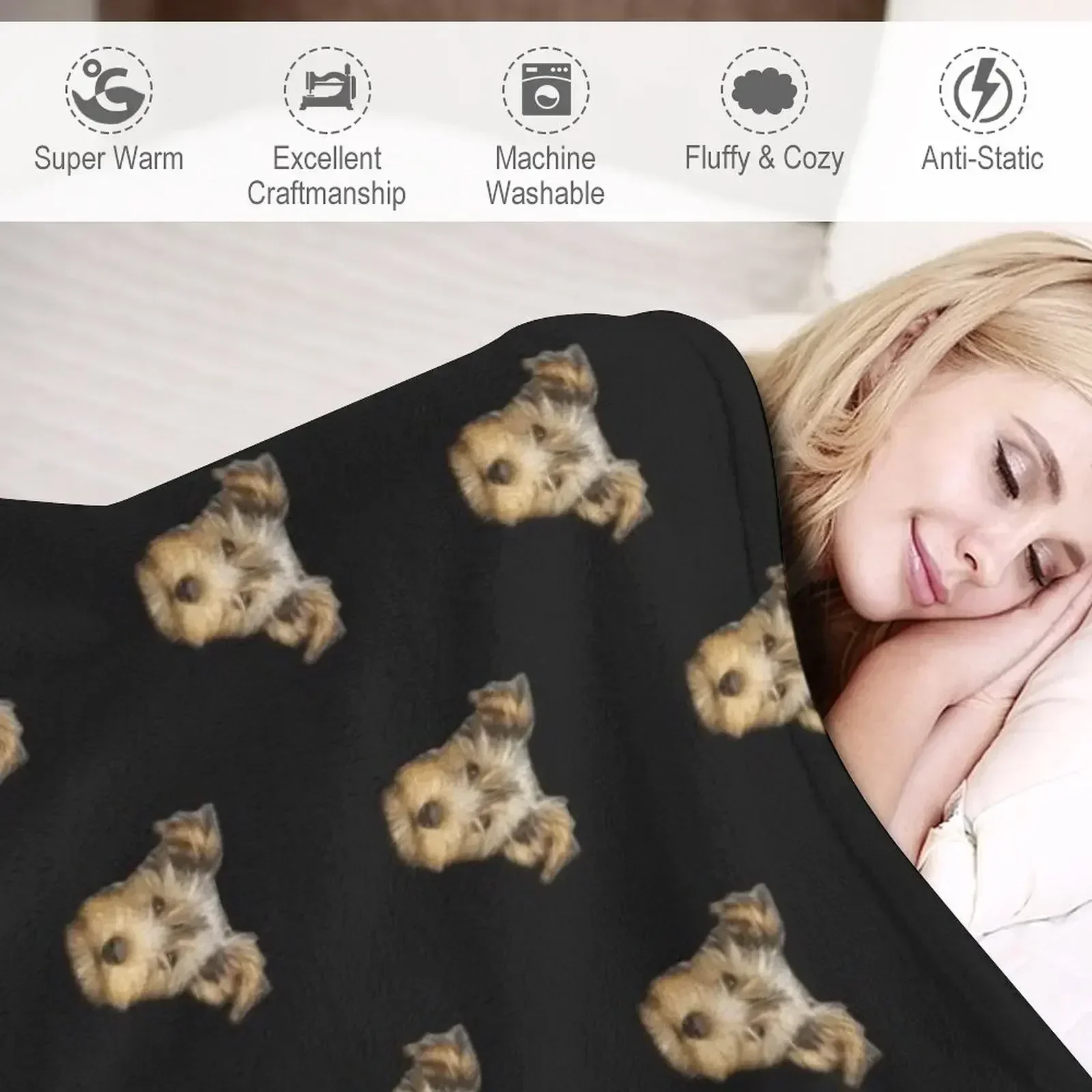 Selimut Yorkshire Terrier yang - 3D Printing Yorkshire ulasan dan harga