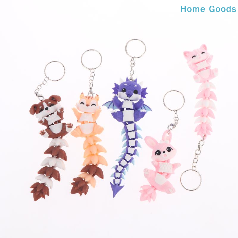 1 Buah Ornamen Hewan Artikulas - 3D Printing Gif ulasan dan harga