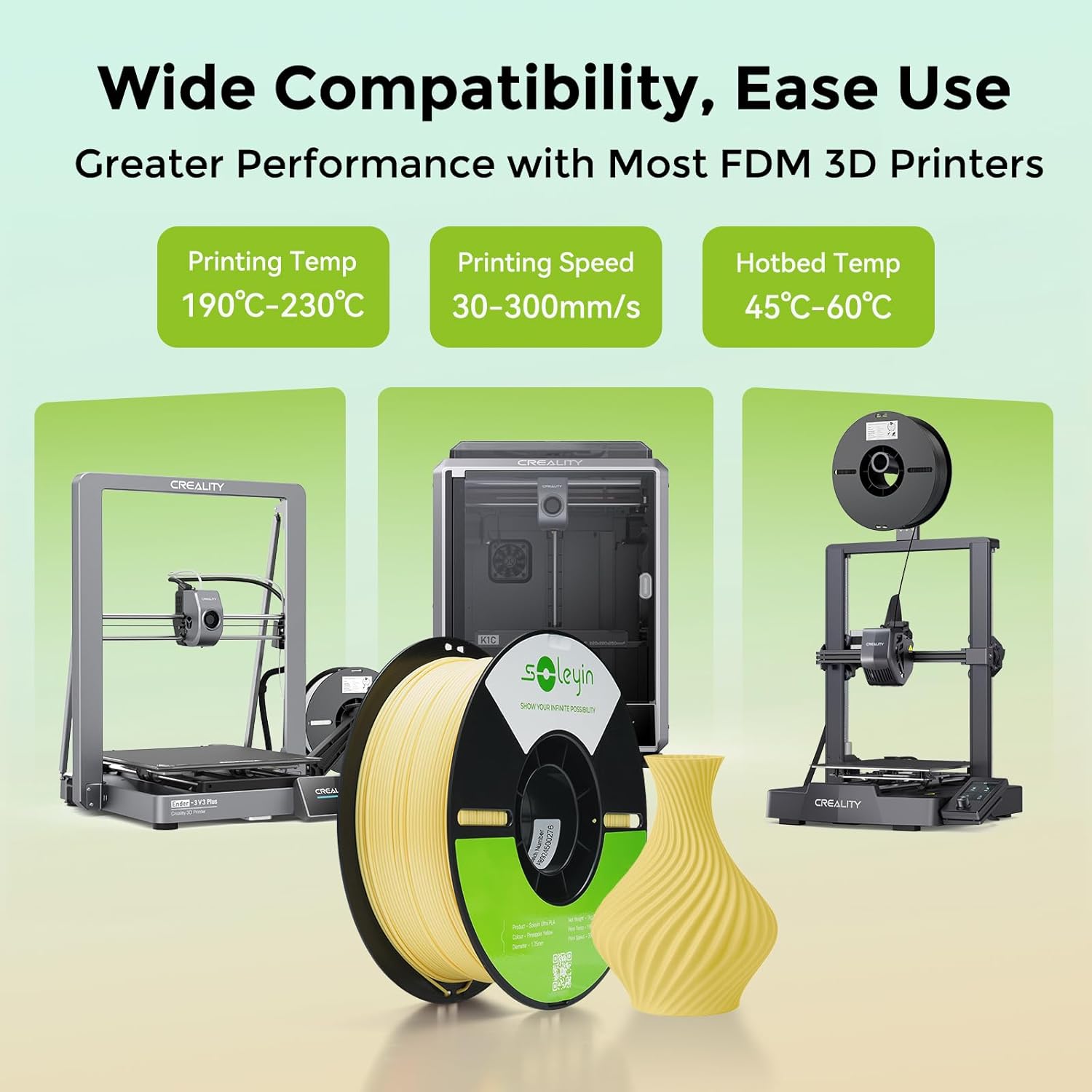 Filamen Printer 3D Creality Pr - 3D Printing Result ulasan dan harga