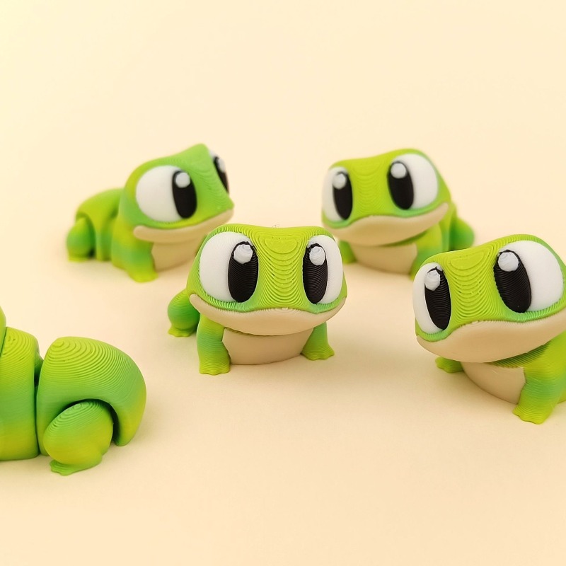 Model Hewan Peliharaan Simulas - 3D Printing Lizard ulasan dan harga