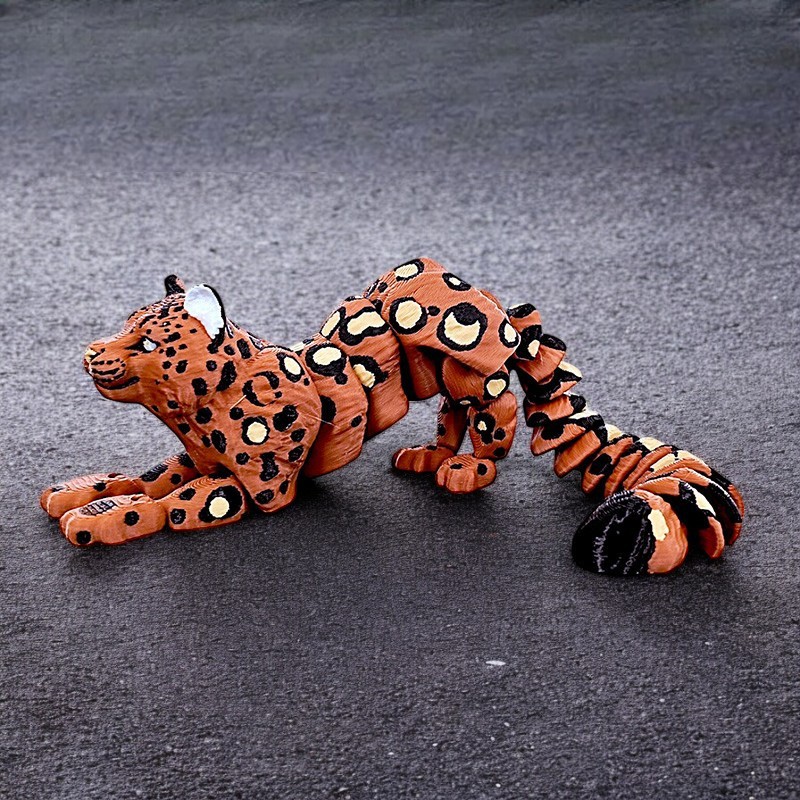 3D Dicetak Macan Tutul Salju M - 3D Printing Lizard ulasan dan harga