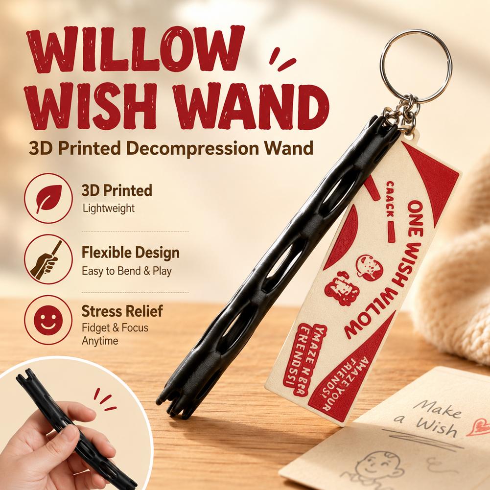 Gantungan Kunci One Wish Willo - 3D Printing Gif ulasan dan harga