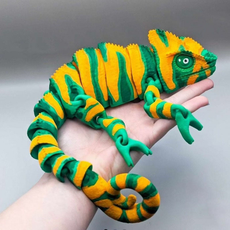 Model Mainan Dekorasi Kadal Bu - 3D Printing Lizard ulasan dan harga