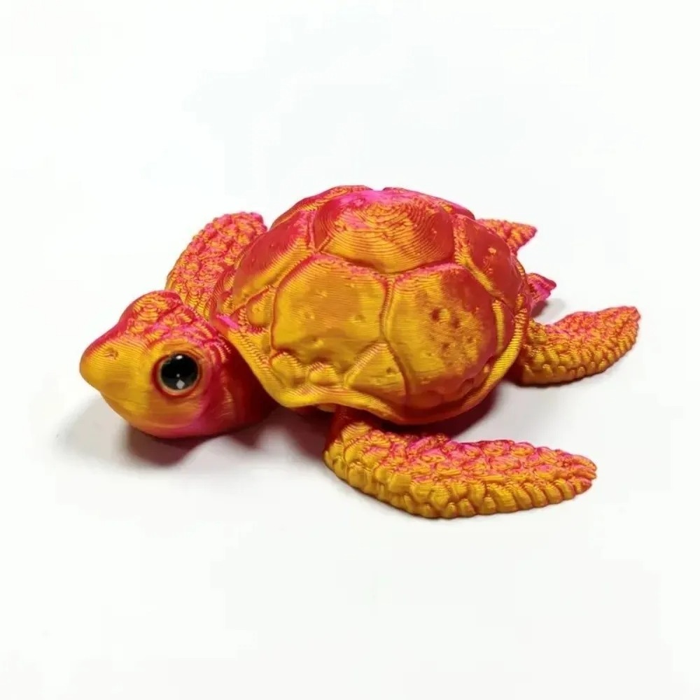 Ornamen Kura-Kura Cetak 3D Bah - 3D Printing Action Figure ulasan dan harga
