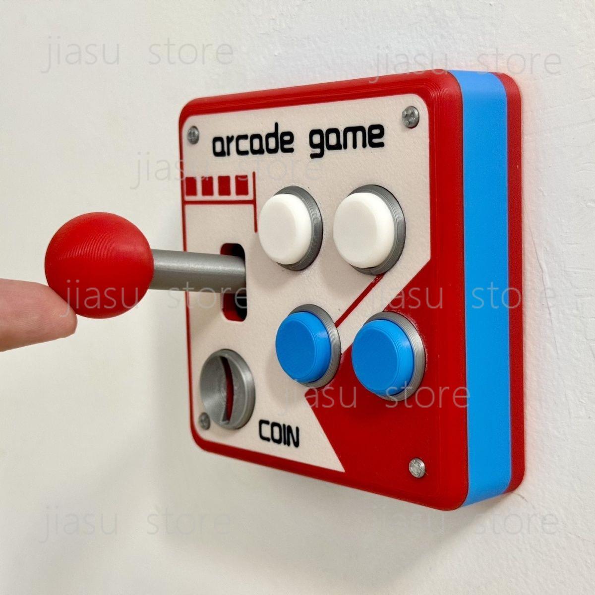 Pelat Saklar Joystick Arcade C - 3D Printing Wall ulasan dan harga