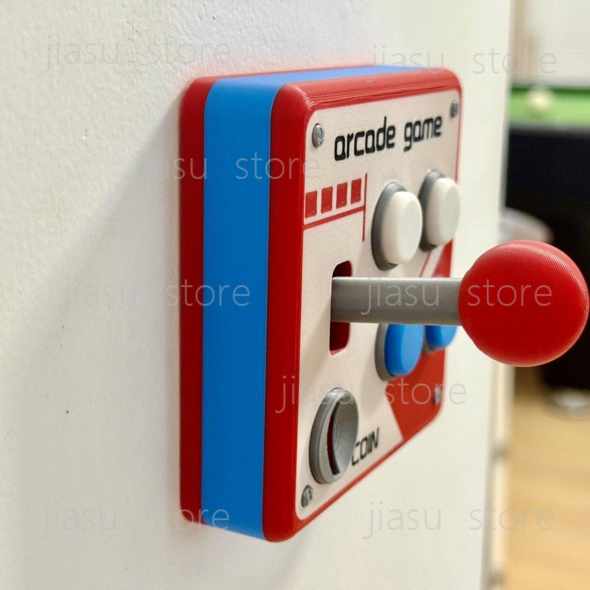 Pelat Saklar Joystick Arcade C - 3D Printing Wall ulasan dan harga