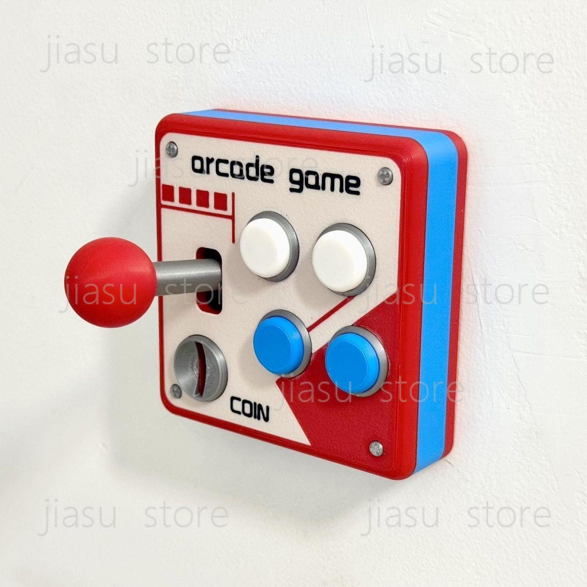 Pelat Saklar Joystick Arcade C - 3D Printing Wall ulasan dan harga