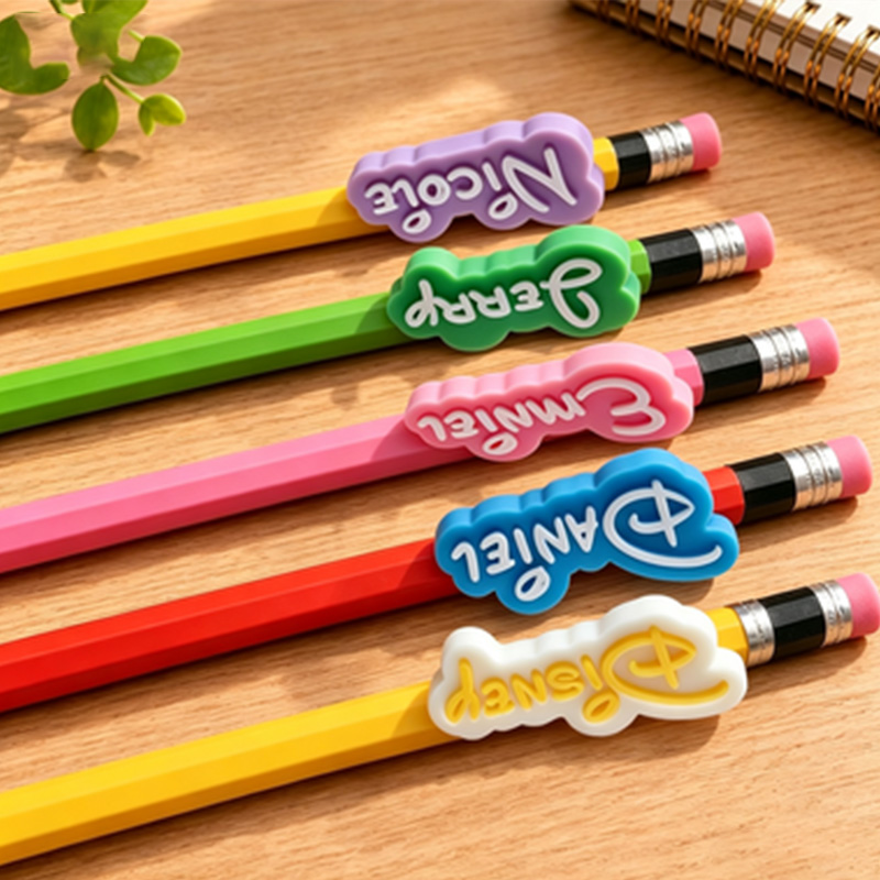 Topper Pensil Nama Kustom Ceta - 3D Printing Gif ulasan dan harga
