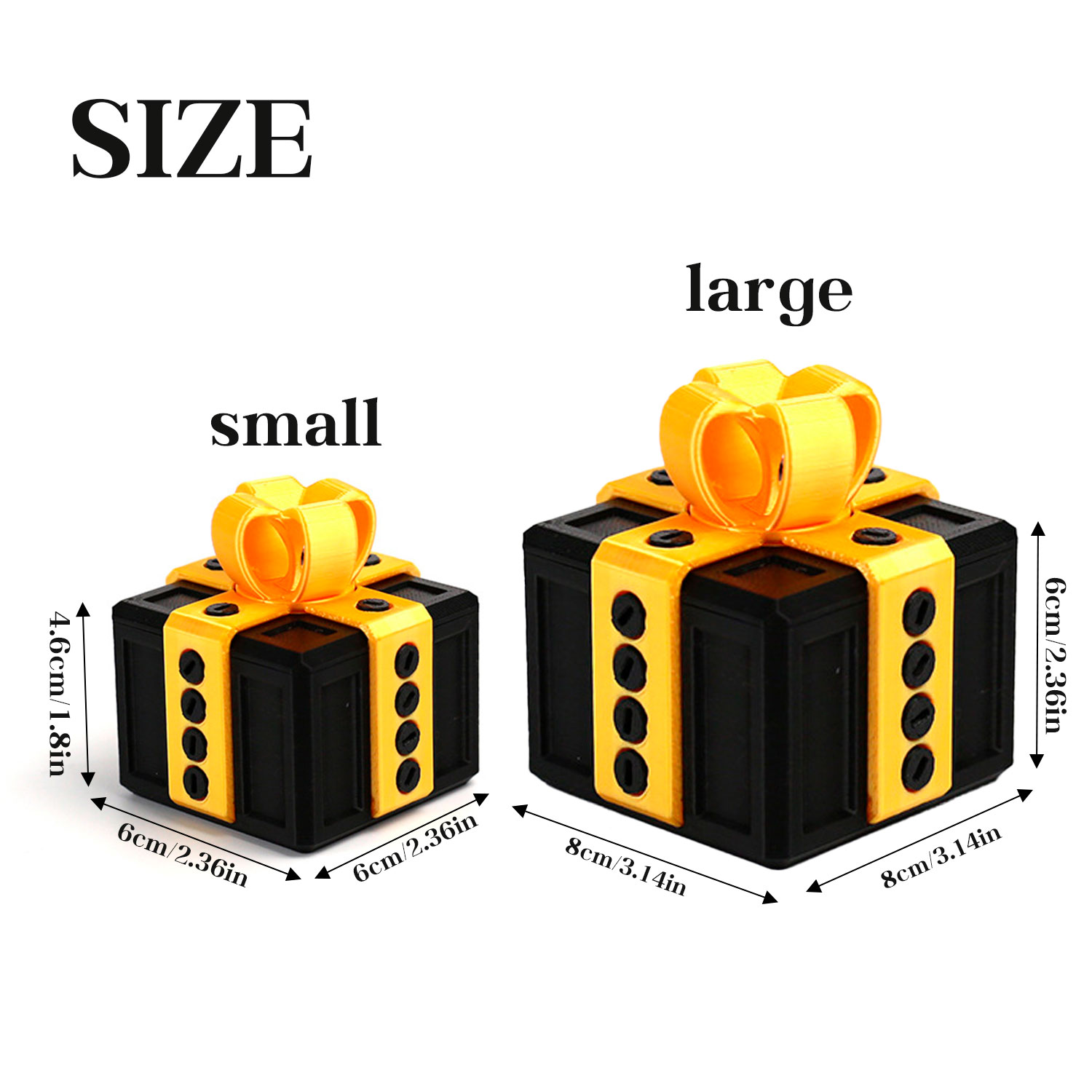 Kotak Hadiah Cetak 3D yang Men - 3D Printing Gif ulasan dan harga